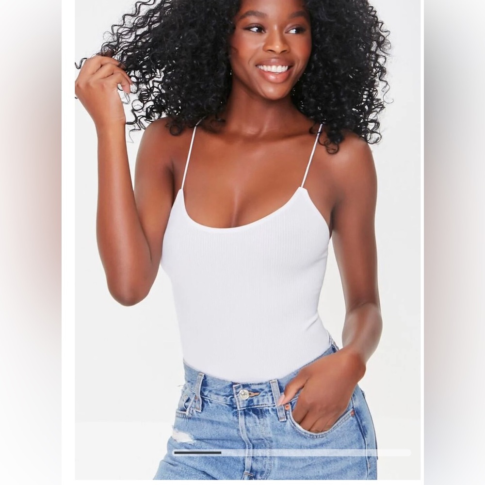 Forever 21 Seamless Ribbed Bodysuit